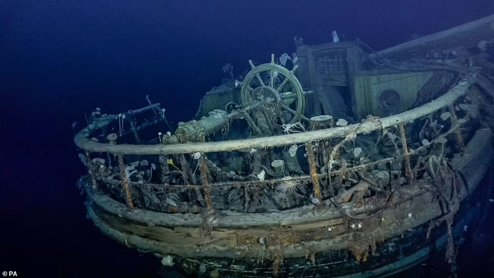 After 107 years endurance ship found on the bottom of the icy sea