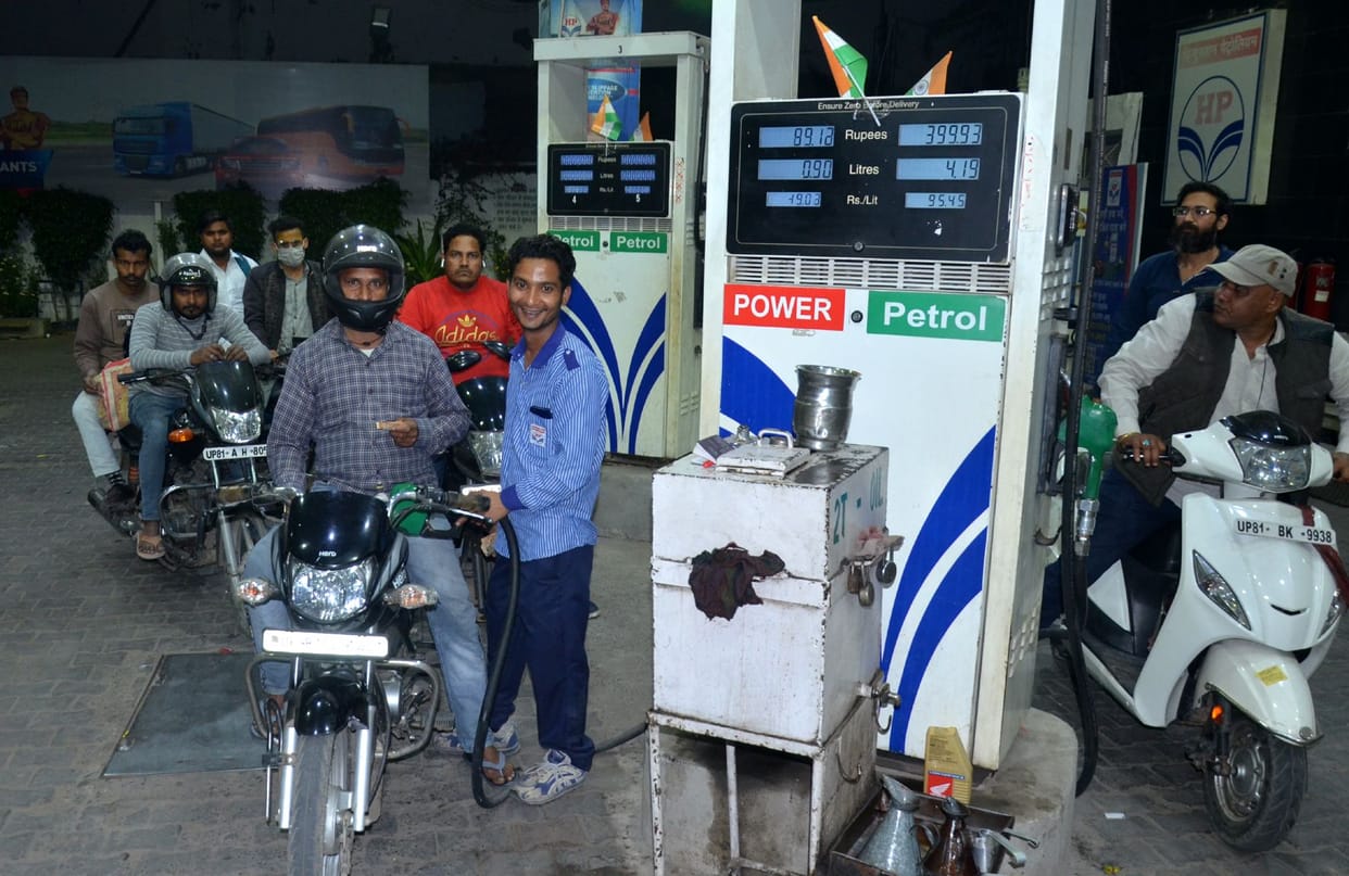 Petrol and diesel sales increased