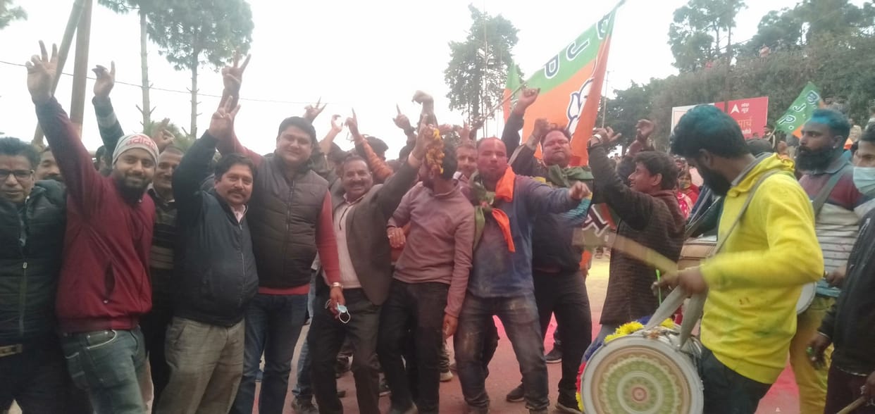 EVMs have been giving happiness and sorrow to the candidates and supporters.