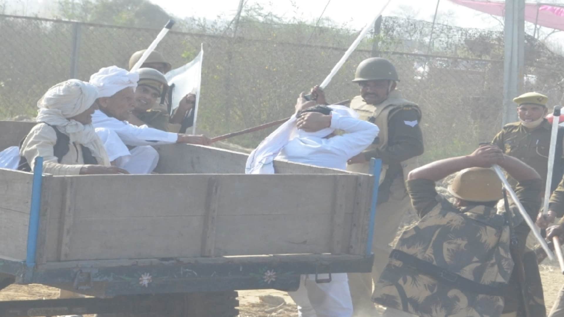 Up Chunav Result Baghpta, Baghpat Bawal : RLD Supporters rucks baraut seat, Alleging disturbances at the counting center, RLD workers pelted stones fiercely