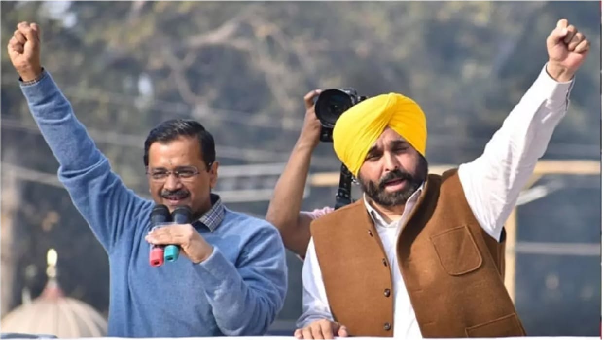 Punjab Poll 2022 AAP crosses majority mark with Bhagwant Maan see journey from Comedy King to Chief Ministers chair