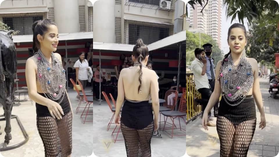 Urfi Javed goes topless her New Video viral Gets trolled by users