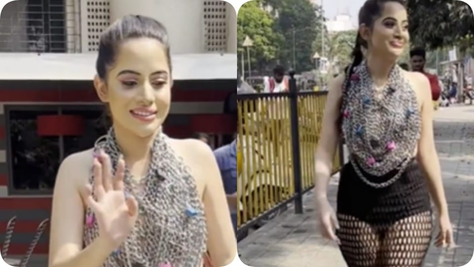 Urfi Javed goes topless her New Video viral Gets trolled by users