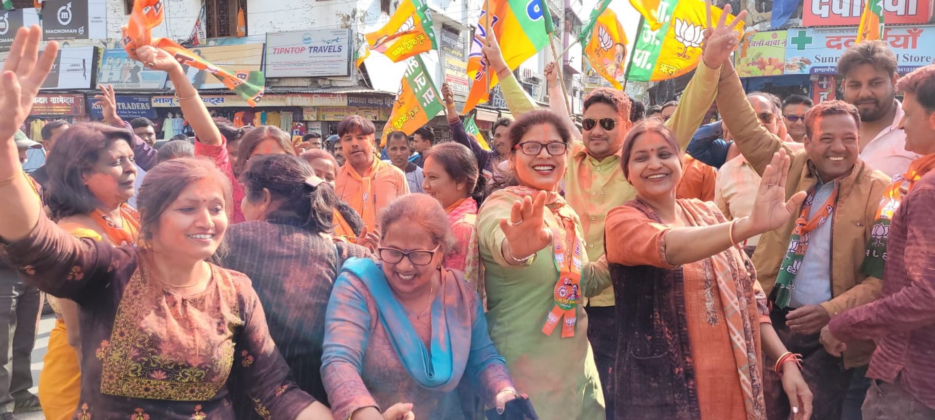 Uttarakhand Election Results 2022: BJP workers Enthusiasm high in Uttarakhand, processions started at counting site