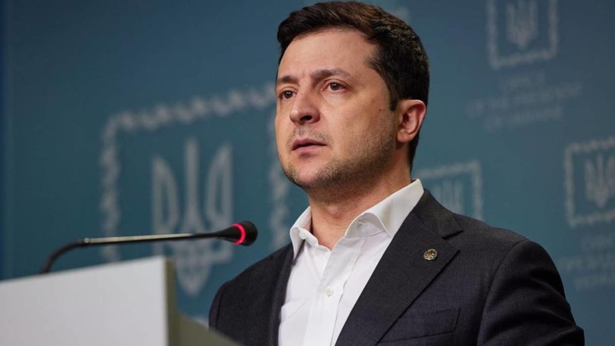 Ukrainian President Vows to Defeat Evil Russia Just Like Nazi Germany