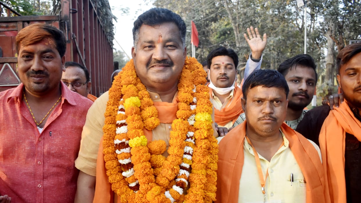 BJP MLA Vipin Singh family dispute quarreled with elder brother