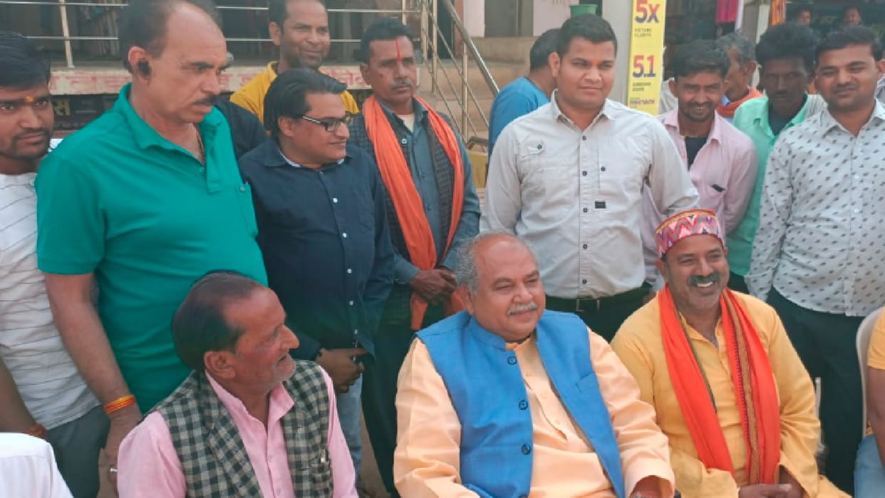 Union Agriculture Minister reached Shivpuri: Tomar said- BJP's victory in other states including UP, victory of Modi's popularity