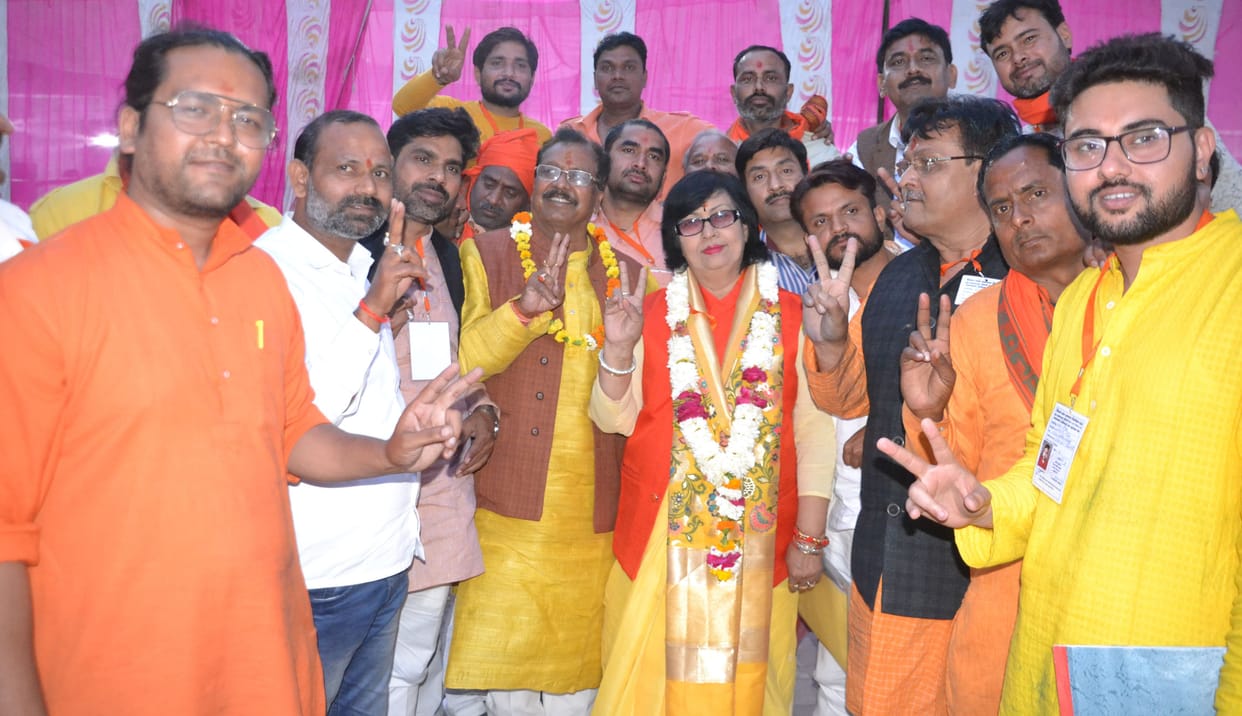 Opposition parties again empty handed in Kanpur dehat, lotus blossomed on all four seats