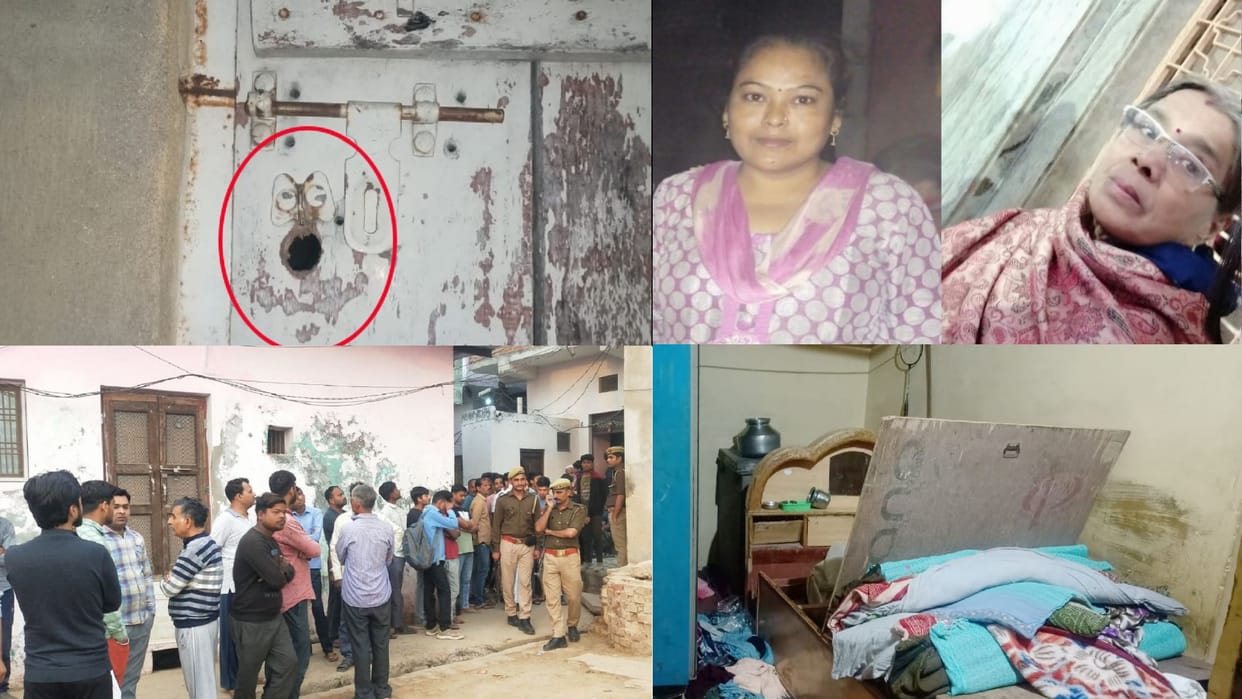 Bah Double murder case 27 lakh rupees found safe in house police interrogating businessman son-in-law and other