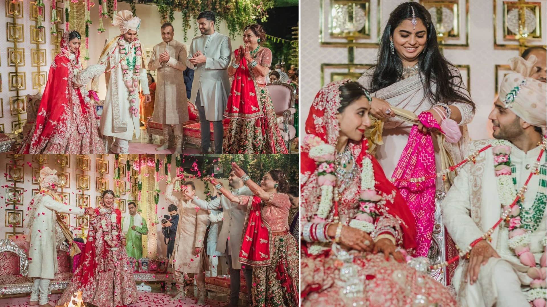tina ambani son anmol ambani wedding  Amitabh Bachchan Jaya Bachchan abhishek Bachchan Aishwarya Rai Bachchan in pictures.