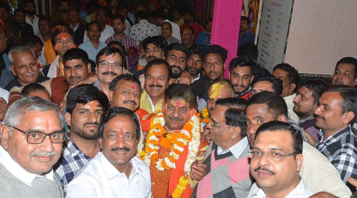 Coalition won four seats, lotus blossomed in Khatauli and Sadar