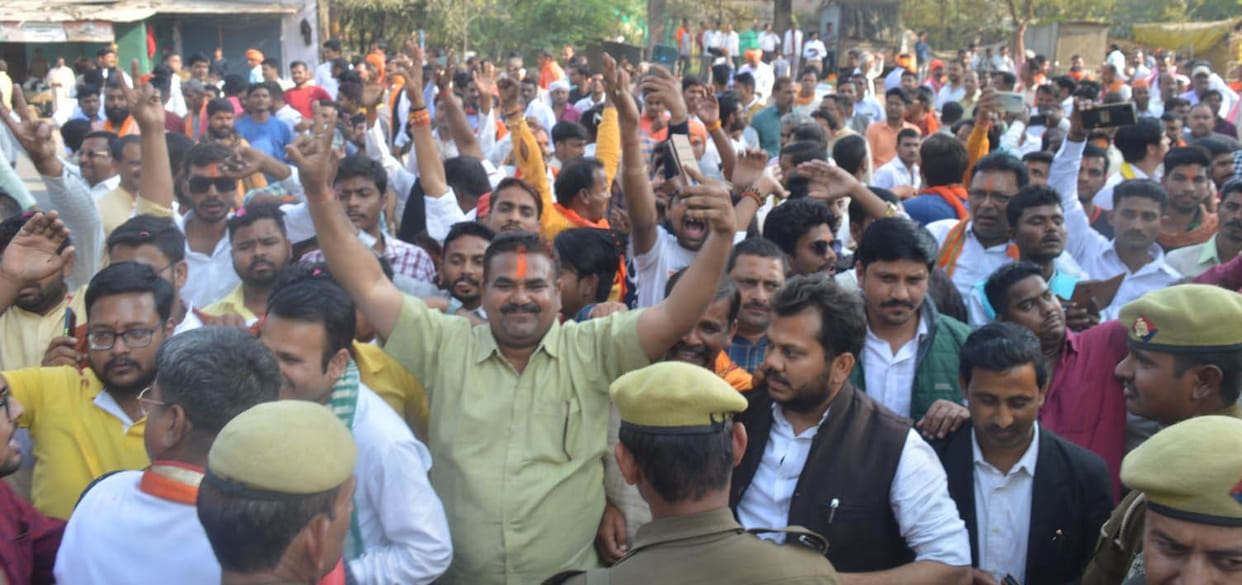 62% increase in the votes of Samajwadi Party and a loss of 6% for BJP