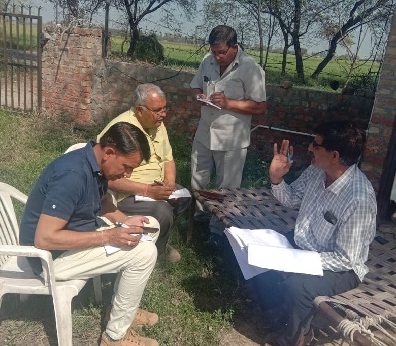 Raid on wheat storage godowns of Food and Supplies Department