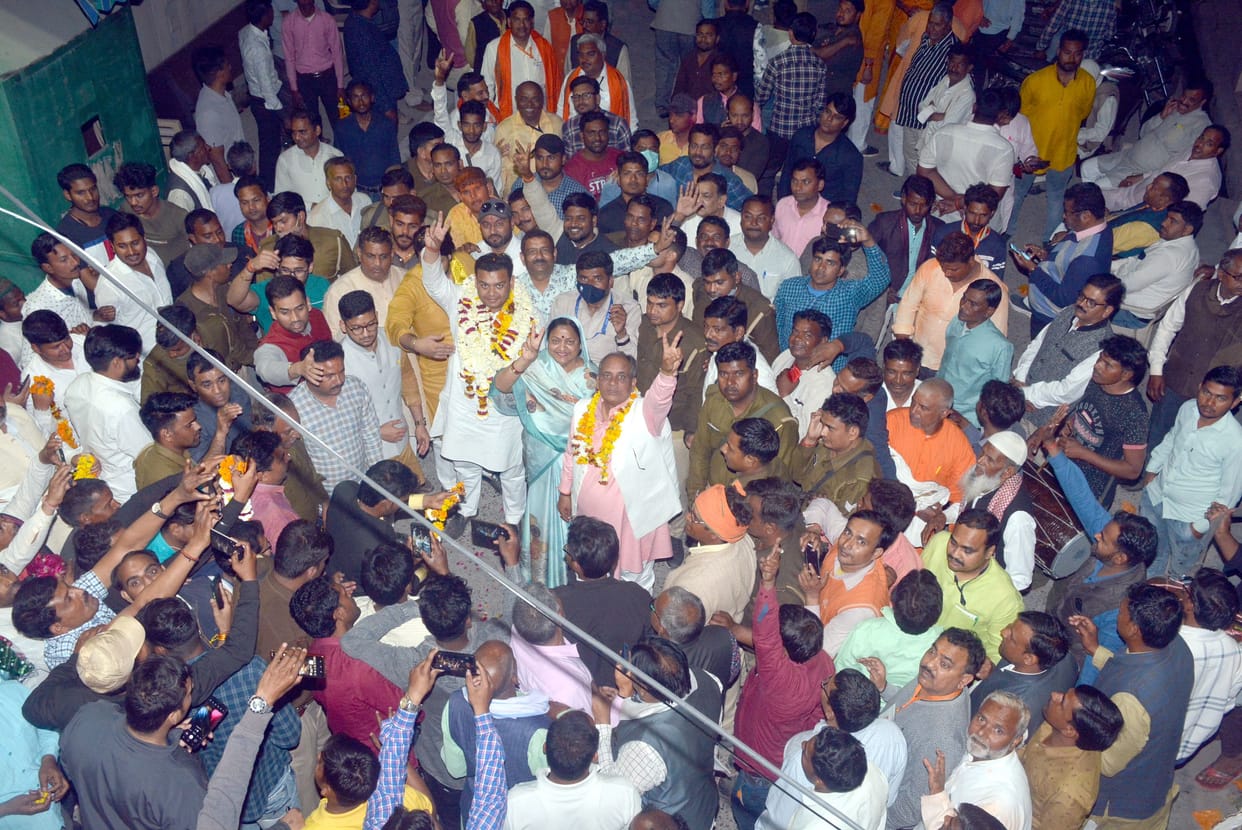 BJP win Barauli and Atrauli seats