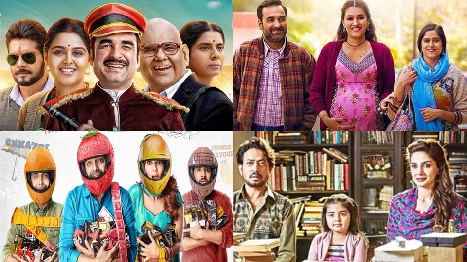 Top Bollywood Movies Which Based on Social Issues Kaagaz  Hindi Medium Mimi
