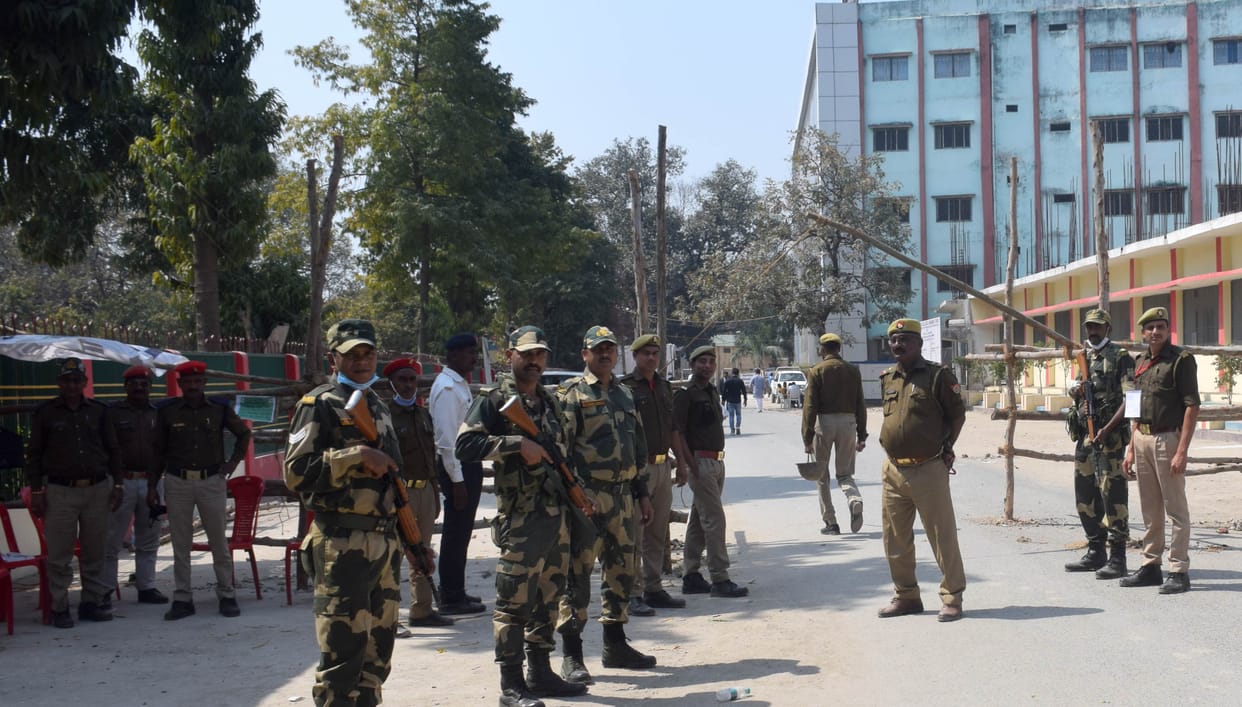 Security arrangements were handed over to Paramilitary and PAC