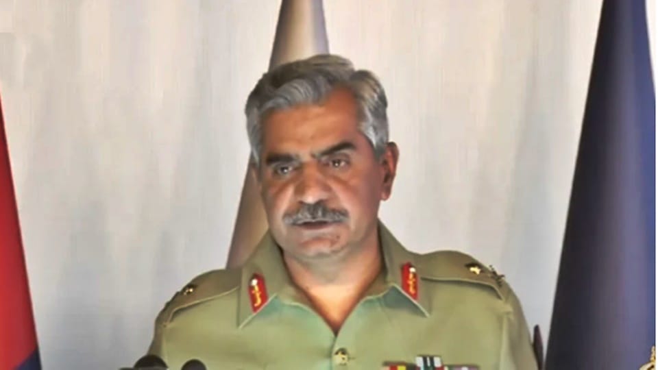 Pakistan DG ISPR said Indian projectile enters Pakistani airspace