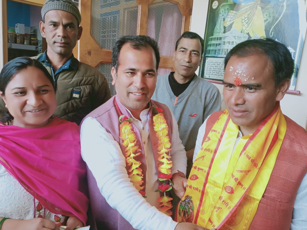 Uttarakhand Election results 2022 : After the results of the Uttarakhand assembly elections winning candidates worshiped in the temples