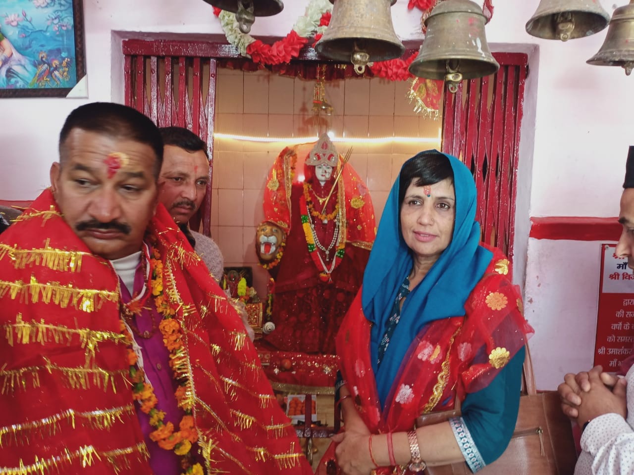 Uttarakhand Election results 2022 : After the results of the Uttarakhand assembly elections winning candidates worshiped in the temples