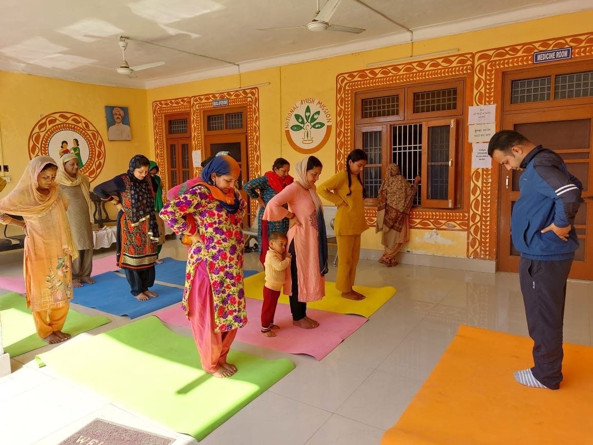 Yoga training facility with Ayurvedic medicine