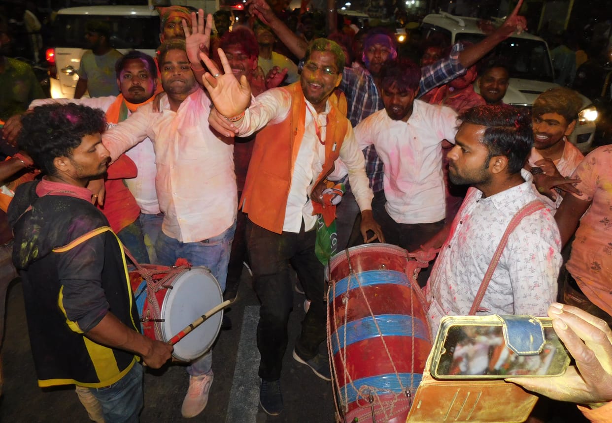 bjp win four seat
