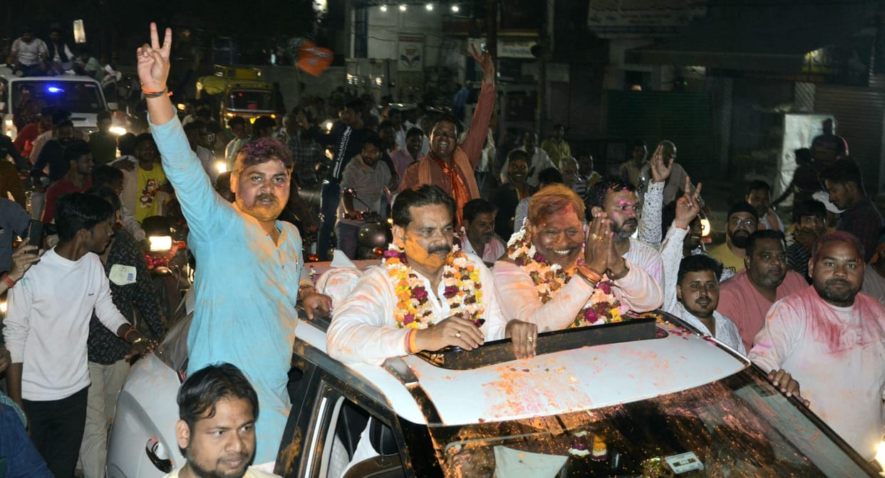 BJP ran fiercely after lagging behind in the first cycle