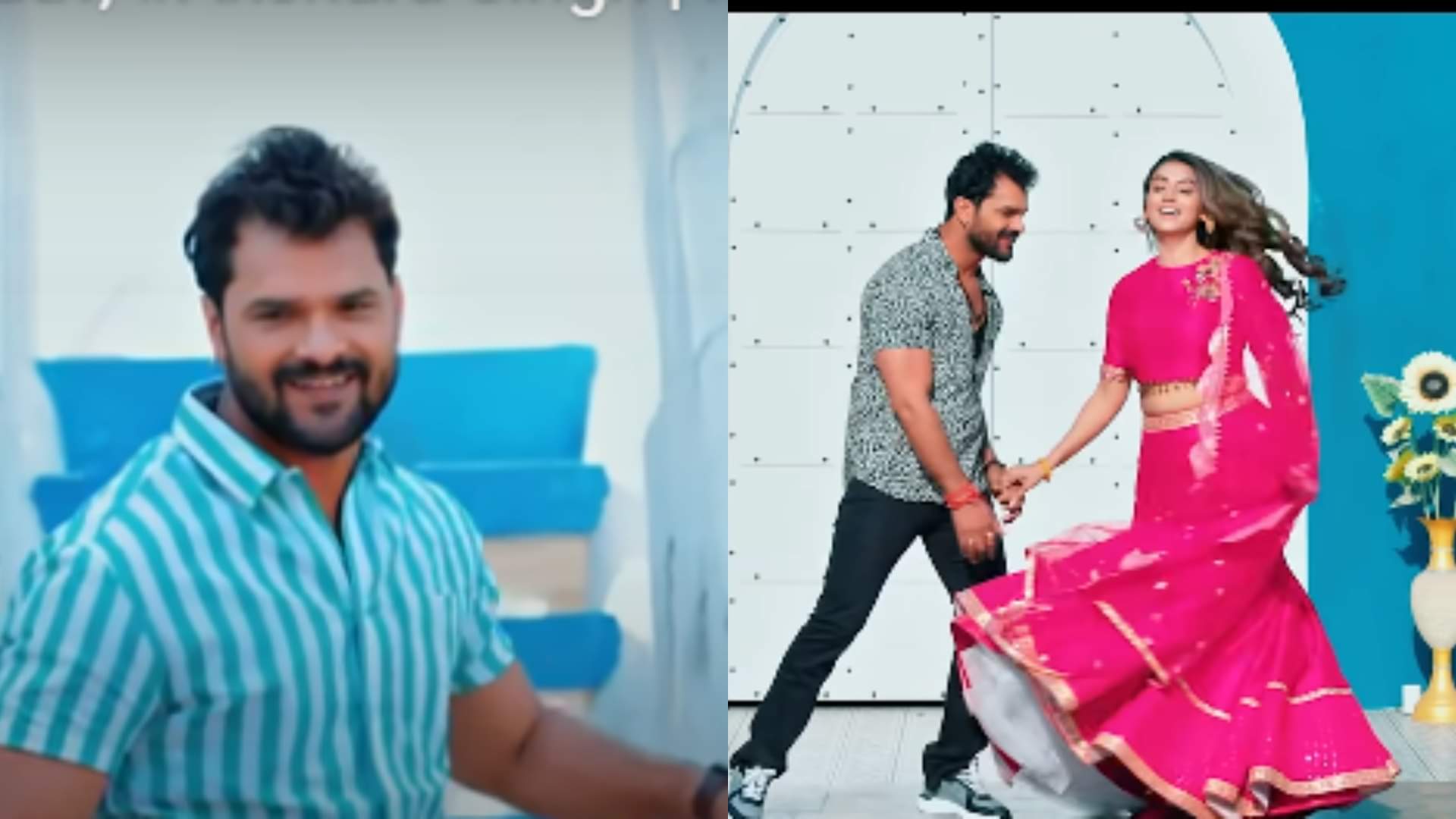 New Bhojpuri holi song meetha rang of Khesari Lal Yadav and Akashara Singh released