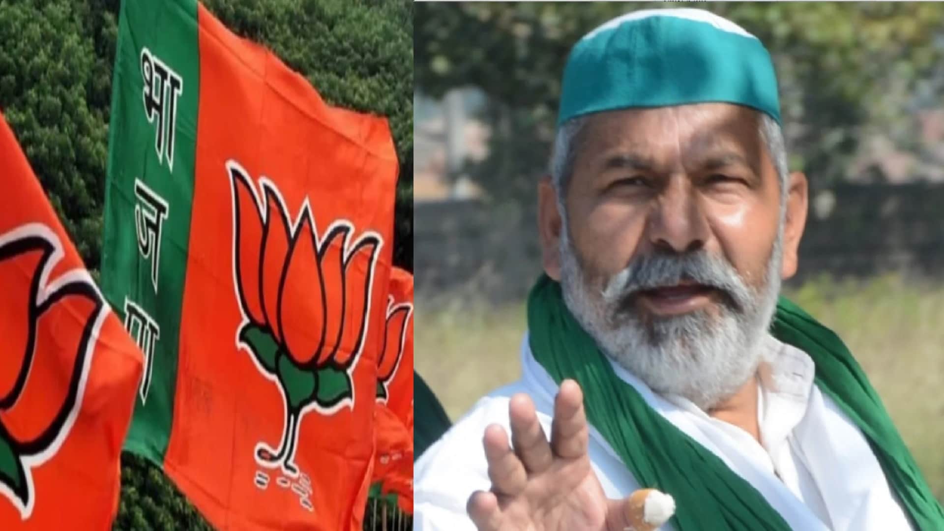 UP Election Result 2022 BJP candidate got lot of votes in Lok Sabha election 2019 in village Sisauli of Rakesh Tikait but now more votes have got in favor of RLD