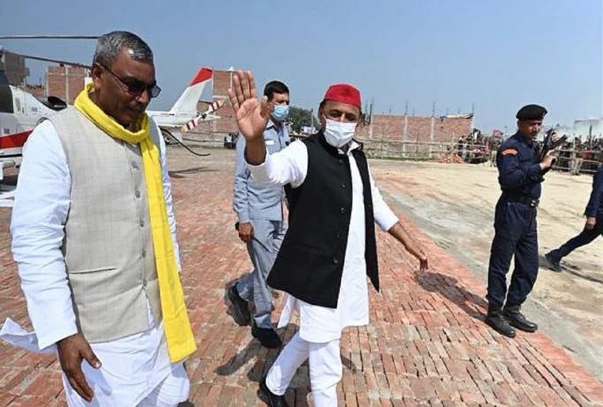 akhilesh yadav and om prakash rajbhar tussle There may be big political upheaval in UP