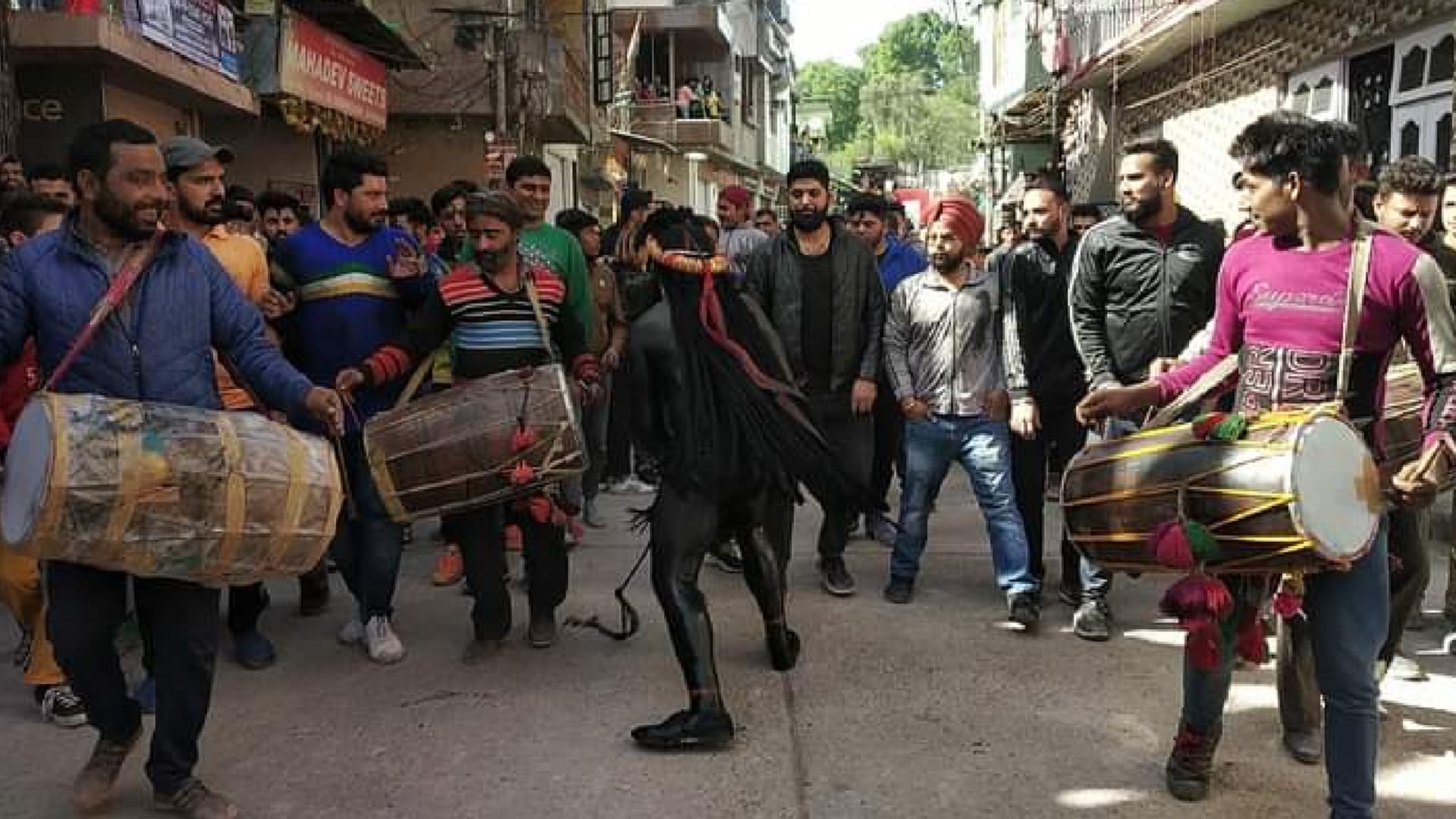 tableau of Bhairav Nath is taken out in Rajori on Holi