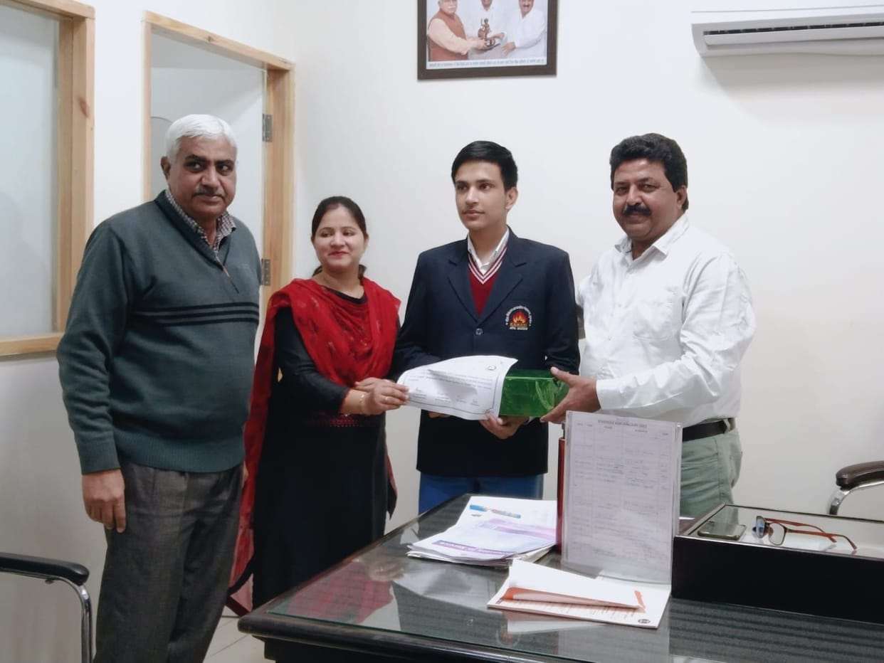 Swastik Chauhan for National Level Standards