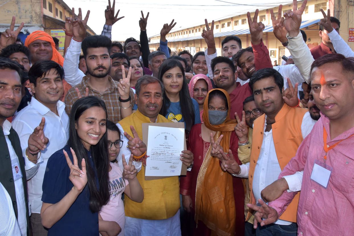 The public again expressed confidence in Kunwar Brijesh Singh