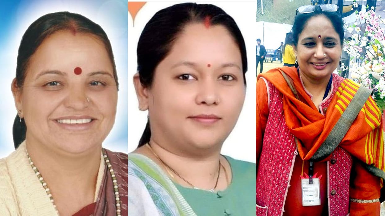 Six female candidates of Bhartiya Janta Party claims victory in uttarakhand assembly elections