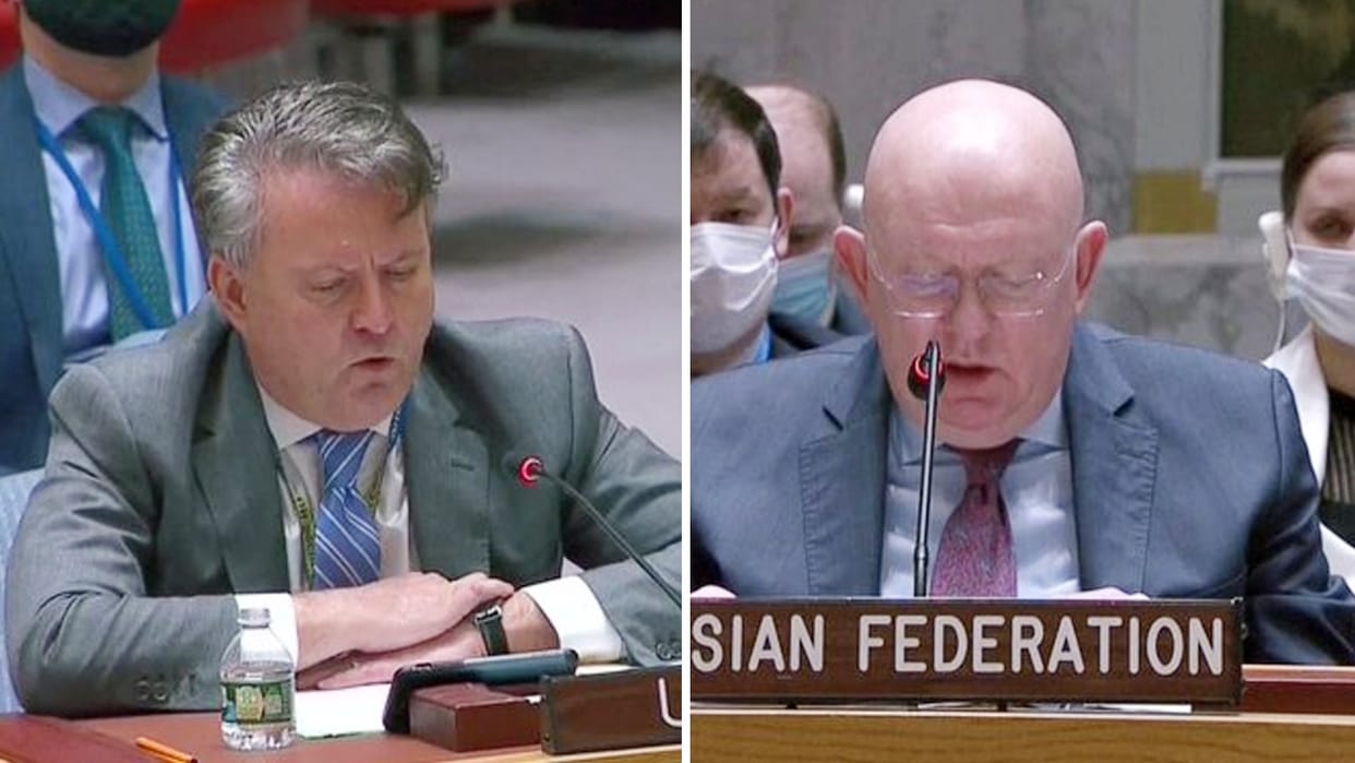 Russia and Ukraine accuse each other in UNSC meeting