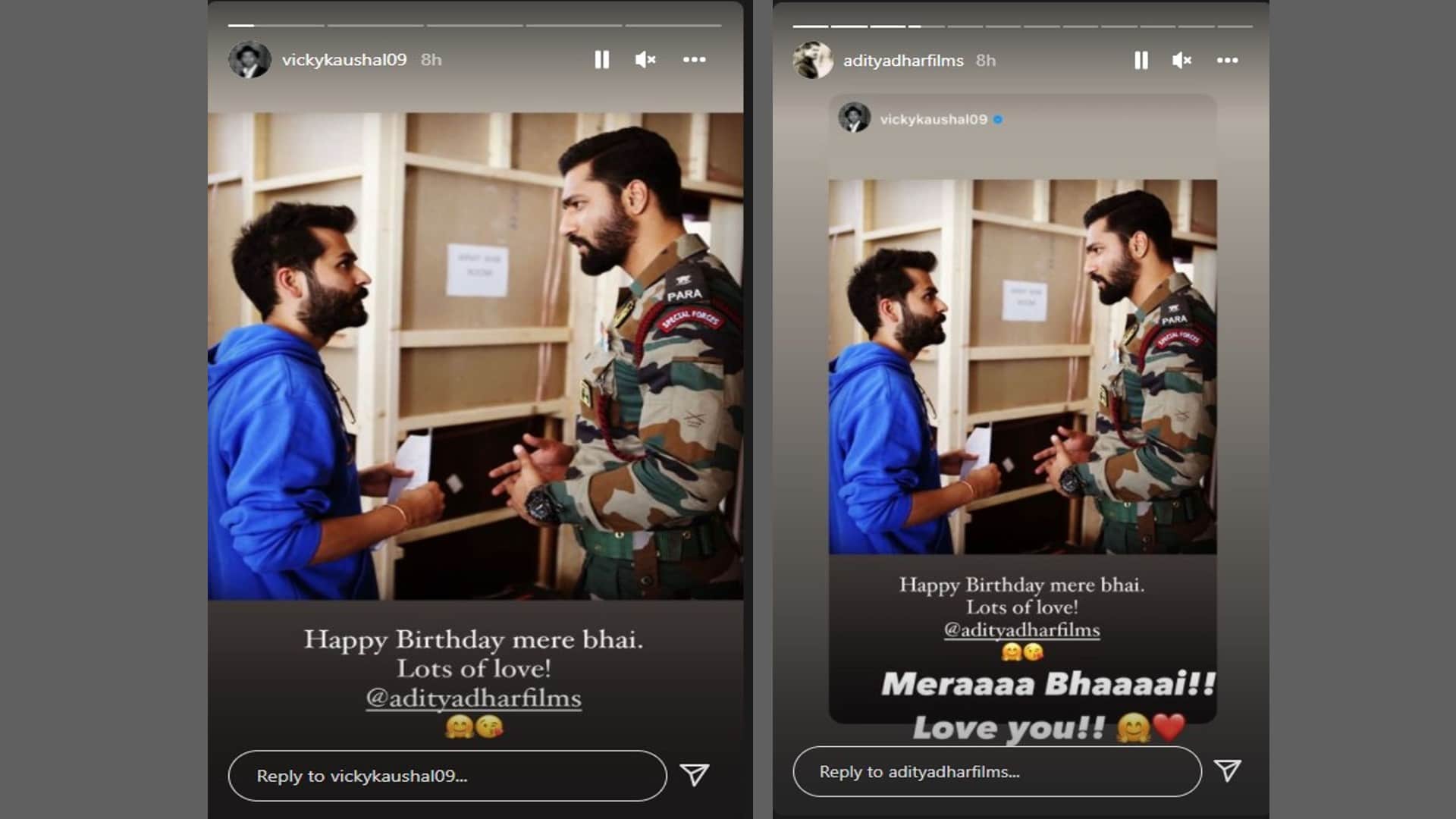 yami gautam shares lovely pictures with husband aditya dhar to wish him on his birthday