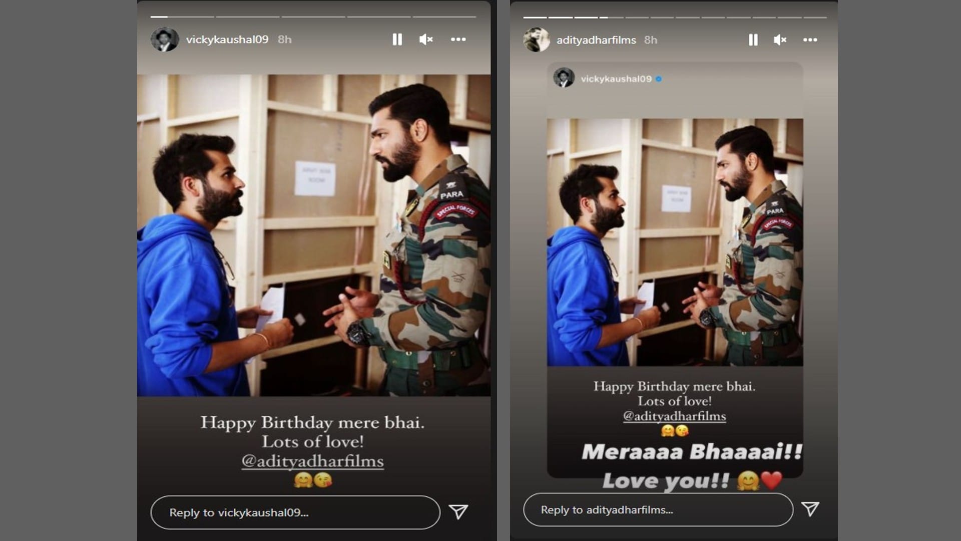 yami gautam shares lovely pictures with husband aditya dhar to wish him on his birthday