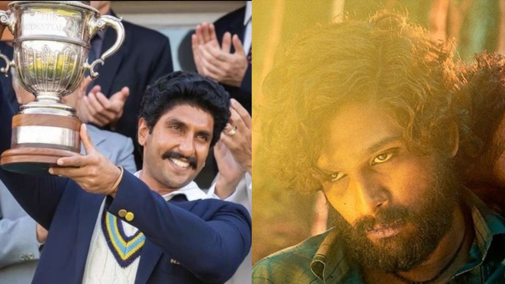 Allu Arjun Pushpa: The Rise – Part 01 Hindi version to CLASH with Ranveer Singh 83 world TV premiere
