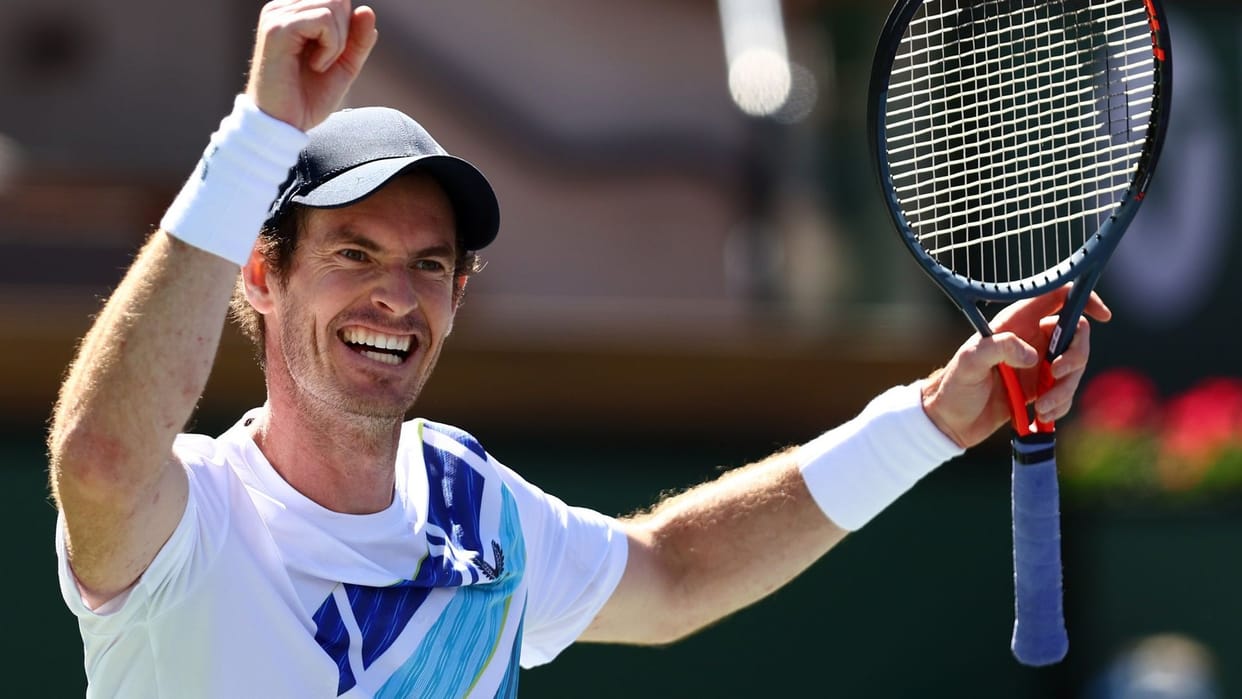 Andy murray beats taro daniel in indian wells gets 700th win of his career