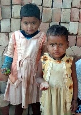 Kanpur dehat : Real sisters drowned in water filled pit in brick kiln, death