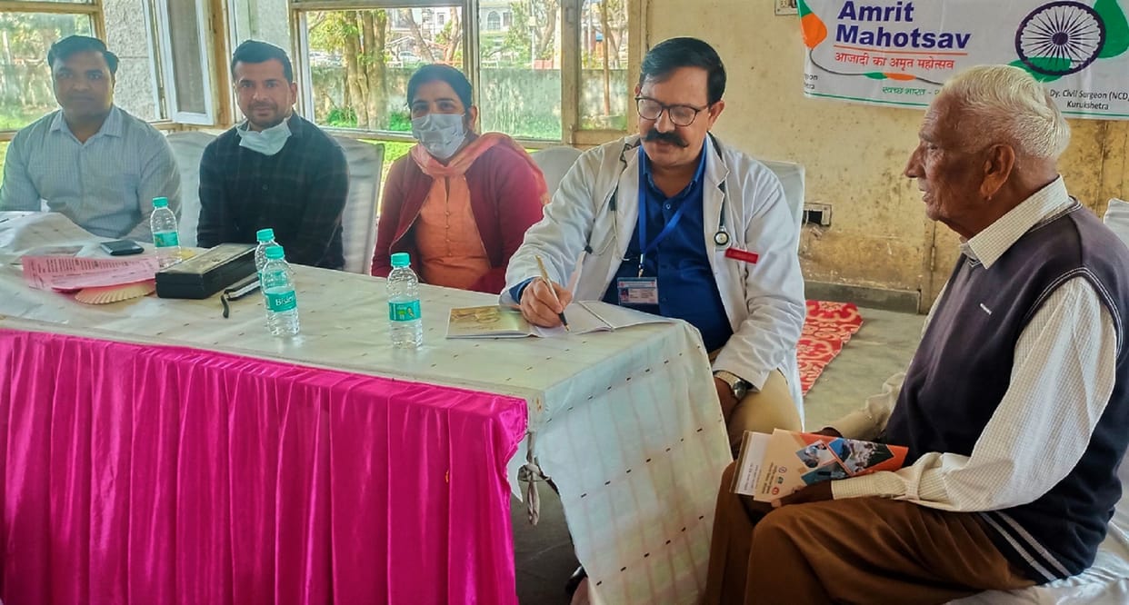 Gave free medicines after health check-up, Kurukshetra
