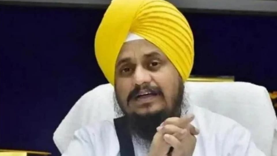 Jathedar of Shri Akal Takhat Gyani Harpreet Singh comments on defeat of Akali Dal in Punjab Assembly Election