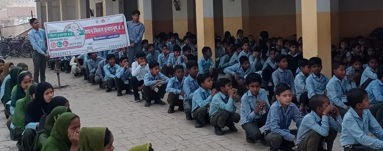 awarness rally for mission indradhanush