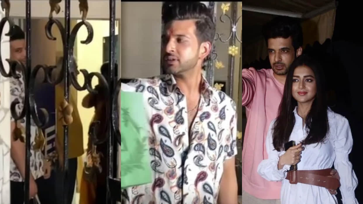 Karan-Tejasswi Engagement: Karan reached tejasswi house with parents, fans ask if engagenment happen