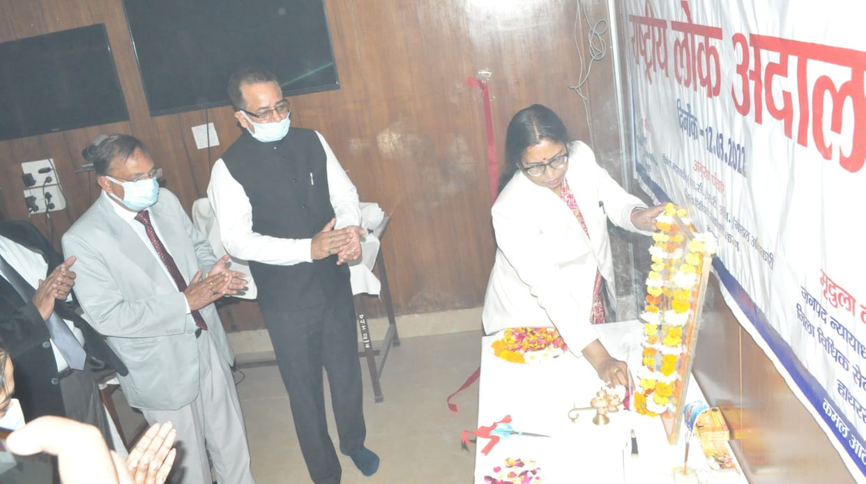 Hathras: Settlement of 11,453 cases in National Lok Adalat