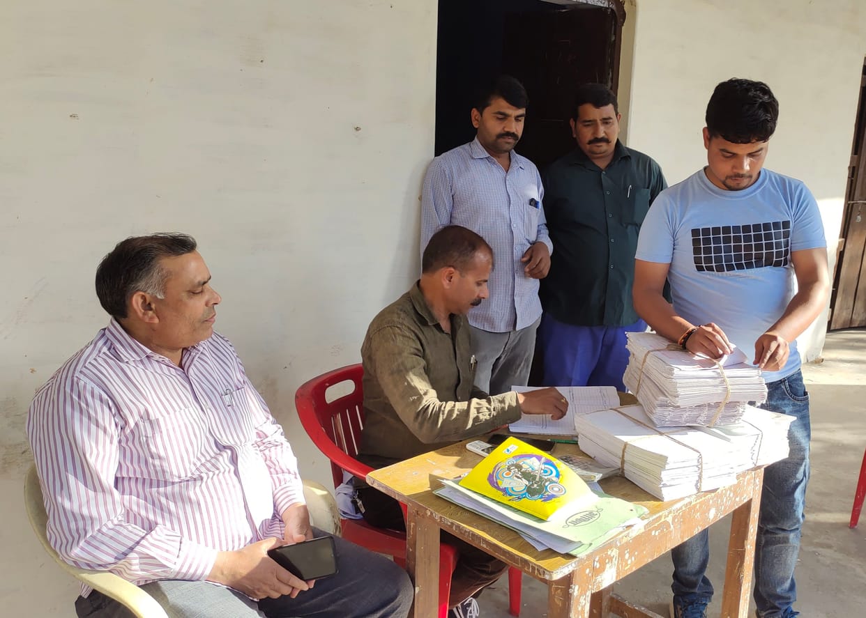 UP Board: Answer-sheets started arriving at the examination center