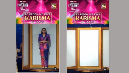 bs reddy magic karisma kapoor vanish from shilpa shetty show india got talent WATCH video