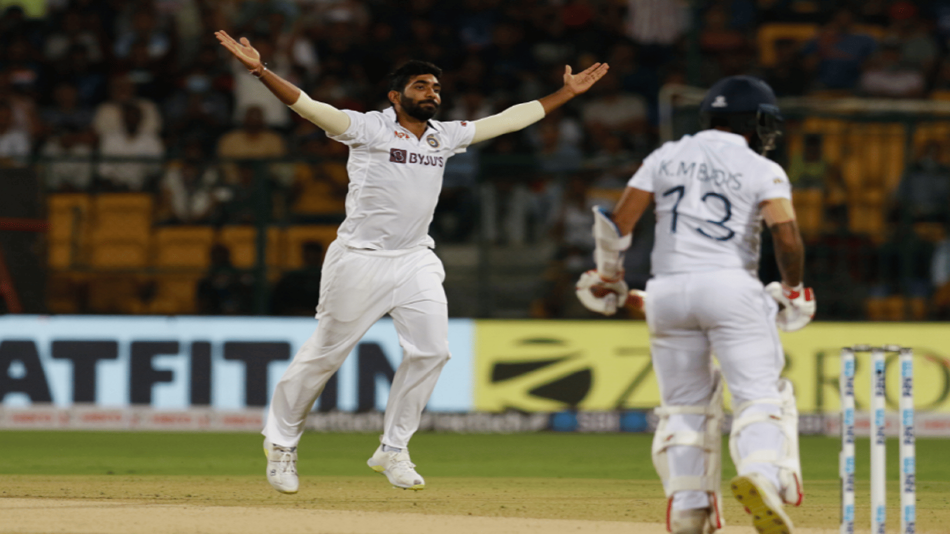IND VS SL 2nd Test day 1 photos From Shreyas Iyer six to Virat Kohli fan Following and Bowlers delight