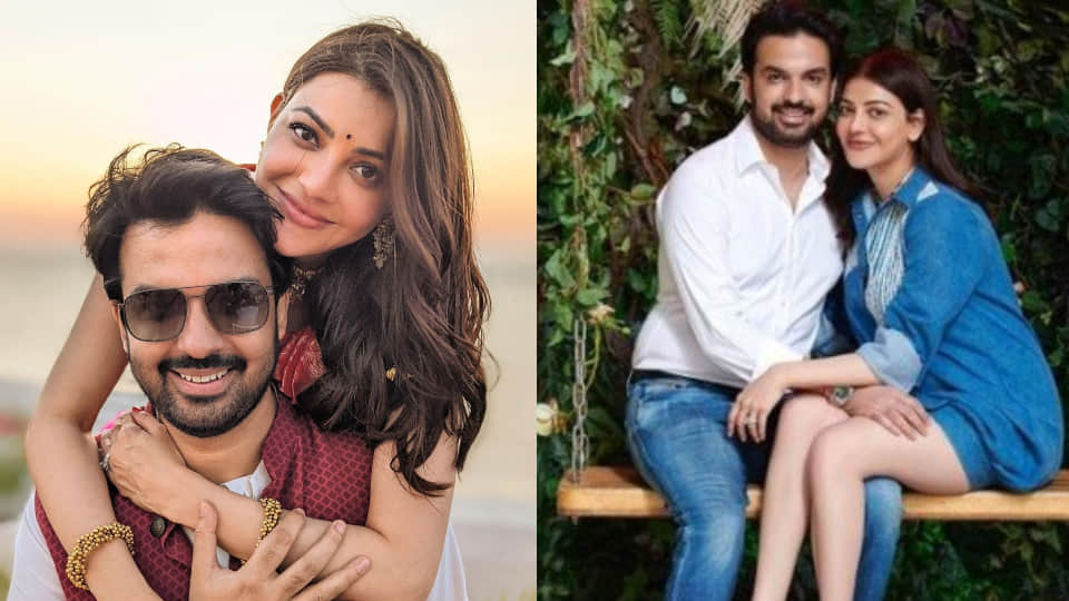 Actress kajal aggarwal shared family photo with husband gautam kitchlu