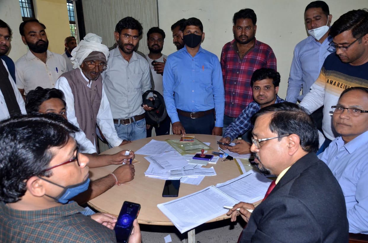 Aligarh: 16417 cases settled by settlement in Lok Adalat