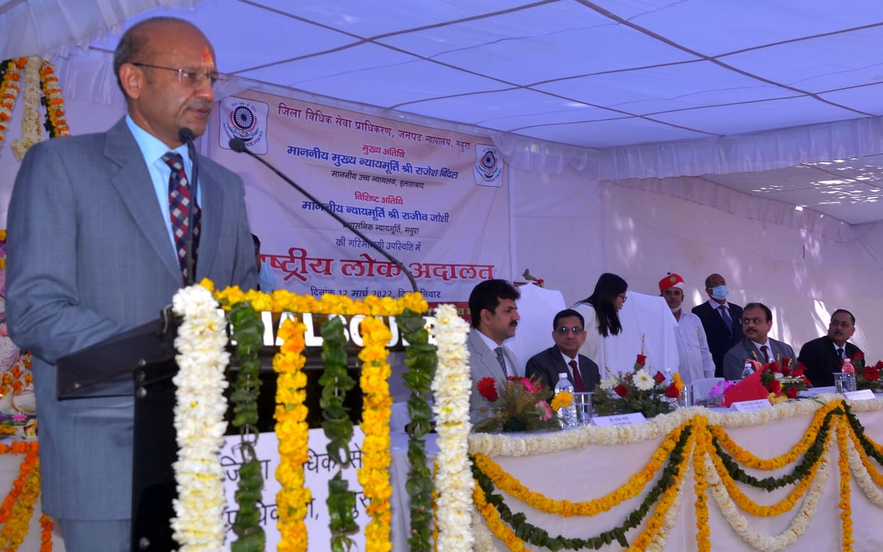 Mathura: Shri Krishna played the role of mediator, Mahabharata happened due to non-obeying: Rajesh Bindal